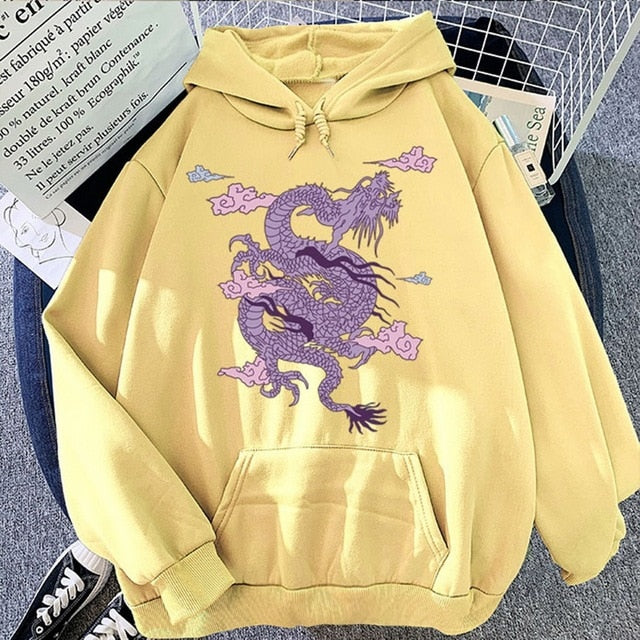 Sky Dragon Harajuku Hoodie