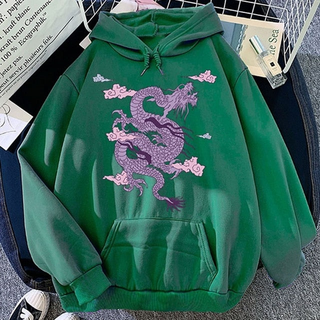 Sky Dragon Harajuku Hoodie