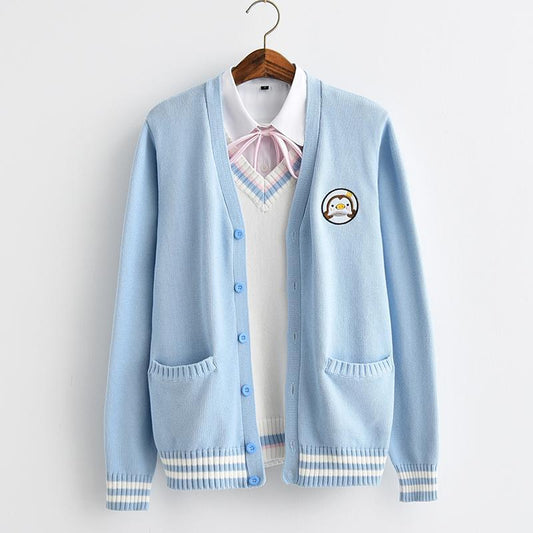 Penguin Knit Cardigan